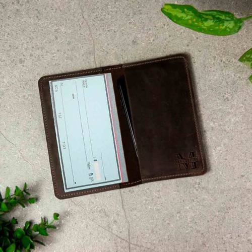 Leather Chequebook Holder Manufacturers in London