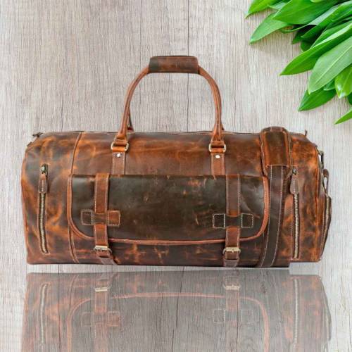 Leather Duffle Bags  Manufacturers in Delhi