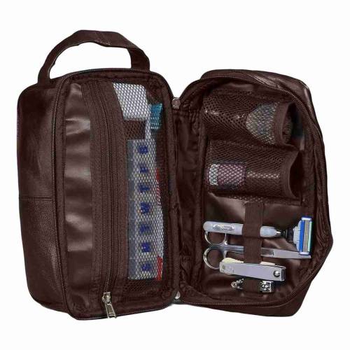 Leather Toiletry bags  Manufacturers in Delhi