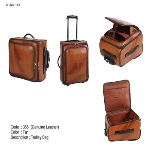 Leather Trolley Bags Manufacturers in Nottingham