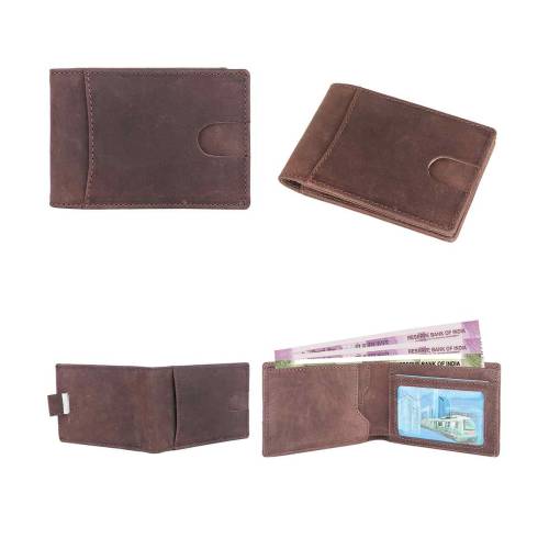 Leather money clip wallet  Manufacturers in Delhi