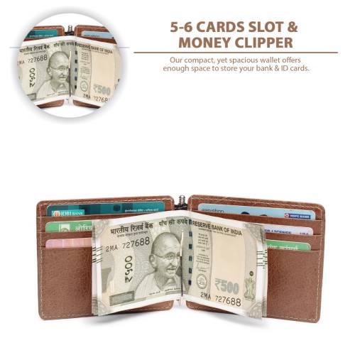 RFID Money Clip Leather Wallets Manufacturers in Thiruvananthapuram