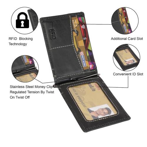 RFID Protected Leather Wallets Manufacturers in Portsmouth