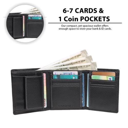 Trifold Leather Wallets Manufacturers in London